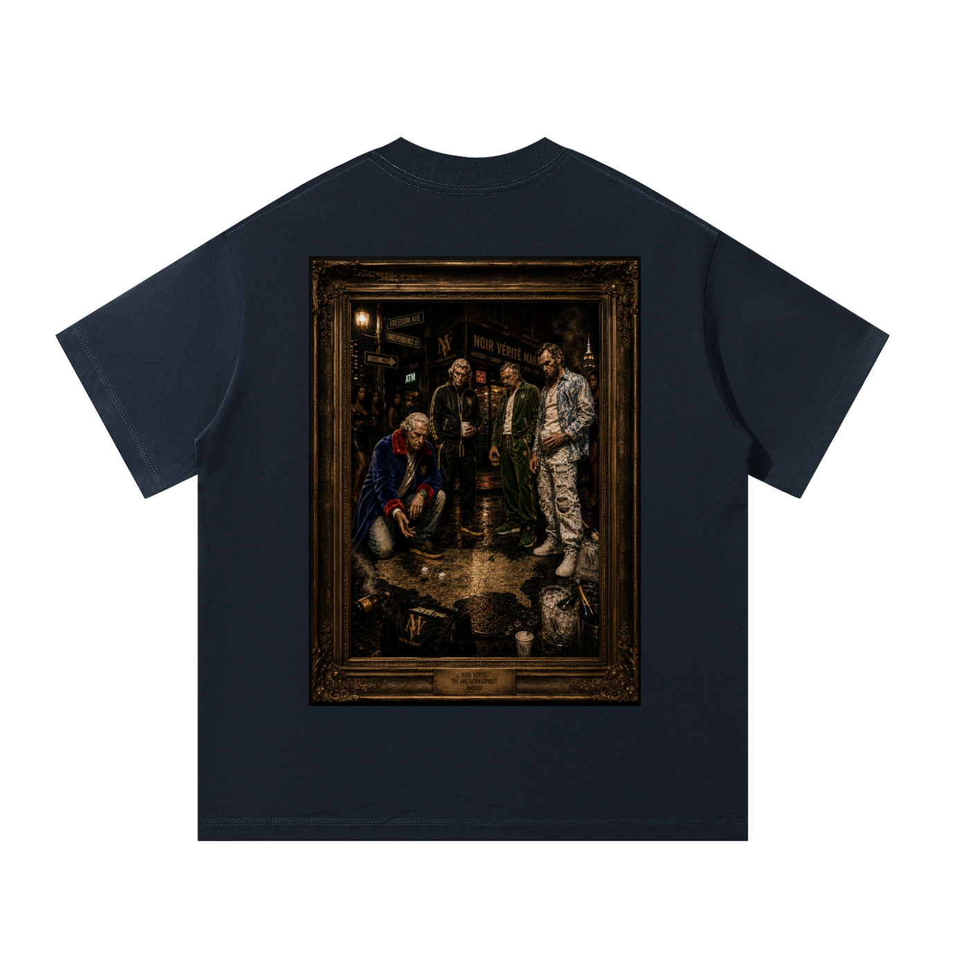 NOIR VÉRITÉ — "THE AMERICAN GAMBLE" (Black Logo)