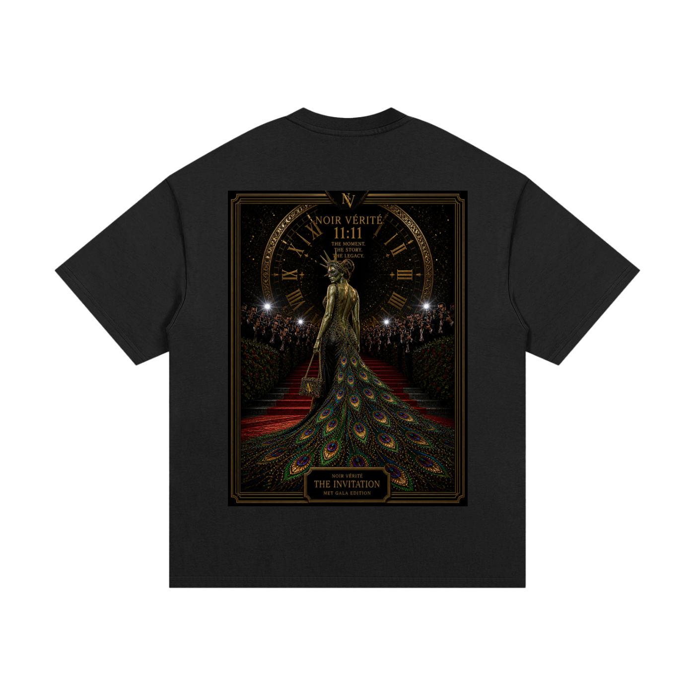 Maison Noir — Met Gala Capsule  Noir Vérité Luxury Heavyweight Tee