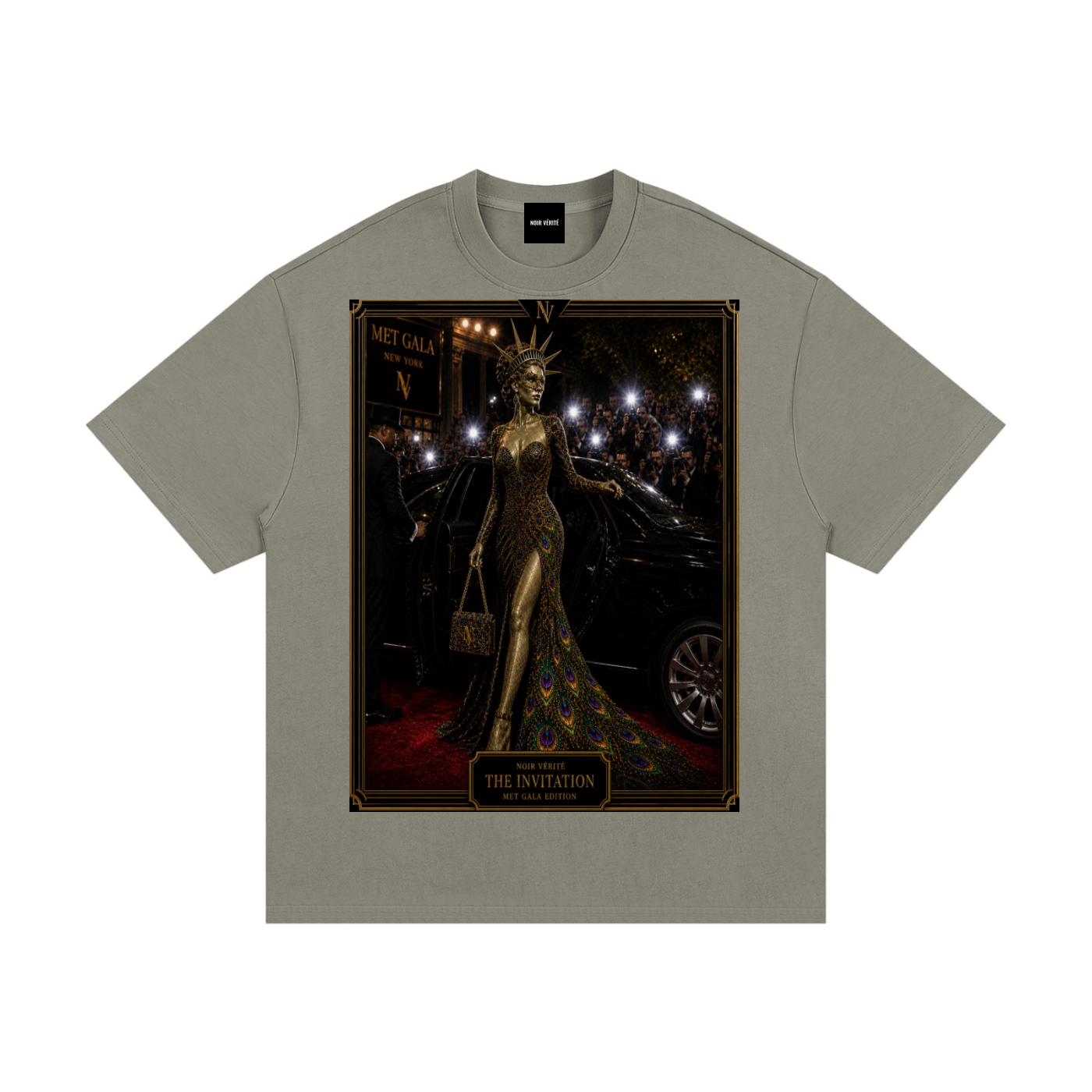 Maison Noir — Met Gala Capsule  Noir Vérité Luxury Heavyweight Tee